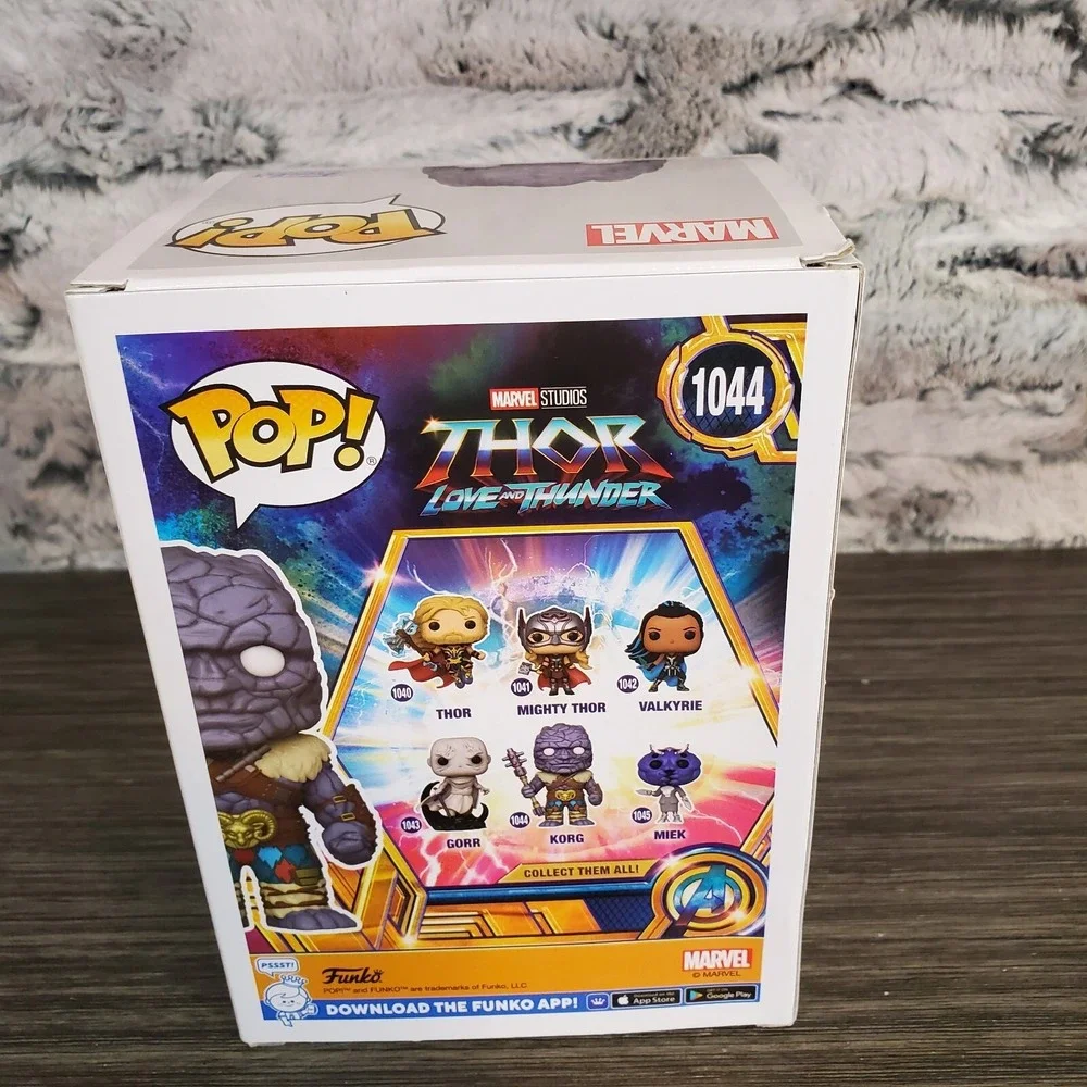 MARVEL THOR LOVE AND THUNDER‎ KORG FUNKO POP VINYL FIGURE 1044